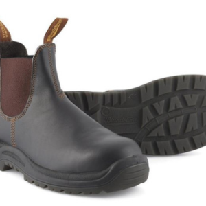 BLUNDSTONE 192 MENS CLASSIC PULL ON CHELSEA SAFETY WORK STEEL TOE BOOTS UK9
