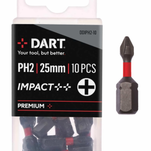 DDIPH2-10 Dart PH2 Impact Driver Bit - Pack 10