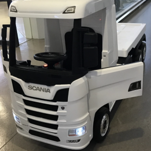 OFFICIAL LICENSED 24V R500 WHITE SCANIA TRUCK & TRAILER