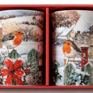 Robins Set of two Mugs