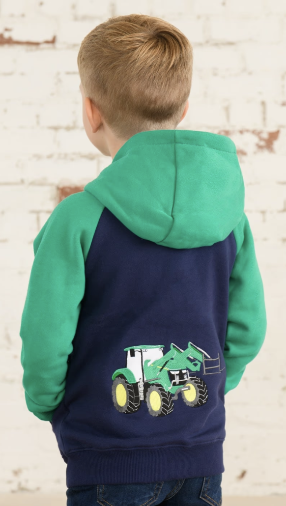LIGHTHOUSE TRACTOR CHRISTMAS GIFT SET - NAVY & GREEN - Image 4